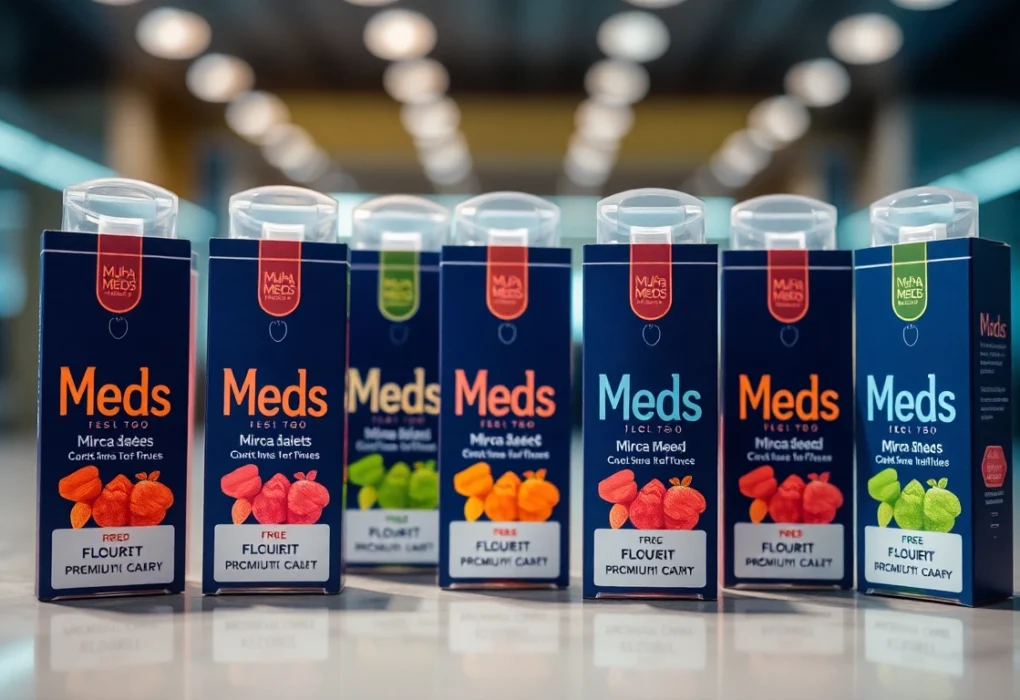 Maximize Your Vaping Experience with Muha Meds Disposables: The Top Choice for Authenticity and Power Authentic Muha Meds disposables showcased with rich colors and sleek design for a premium vaping experience.
