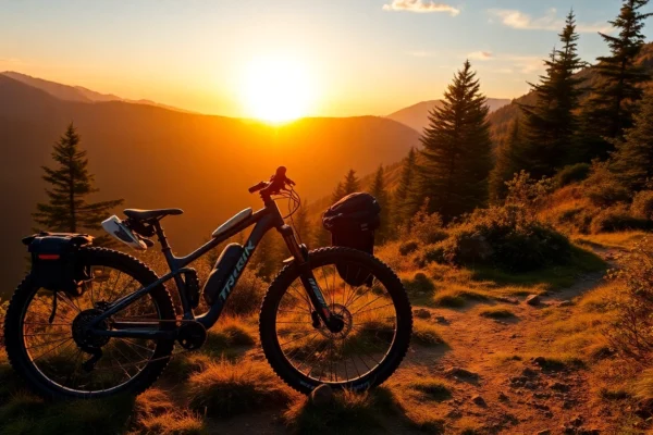 Master the Art of Trekking: Expert Tips for Memorable Adventures Trek mountain bike on a mountain trail, ready for outdoor adventure and exploration.