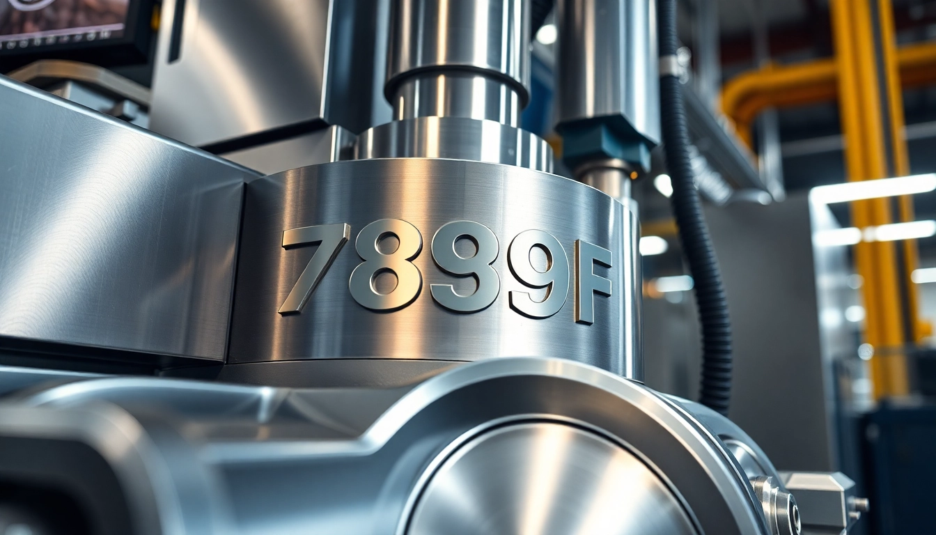 789F industrial machinery showcasing reliable performance in a clean factory environment for enhanced efficiency and durability.