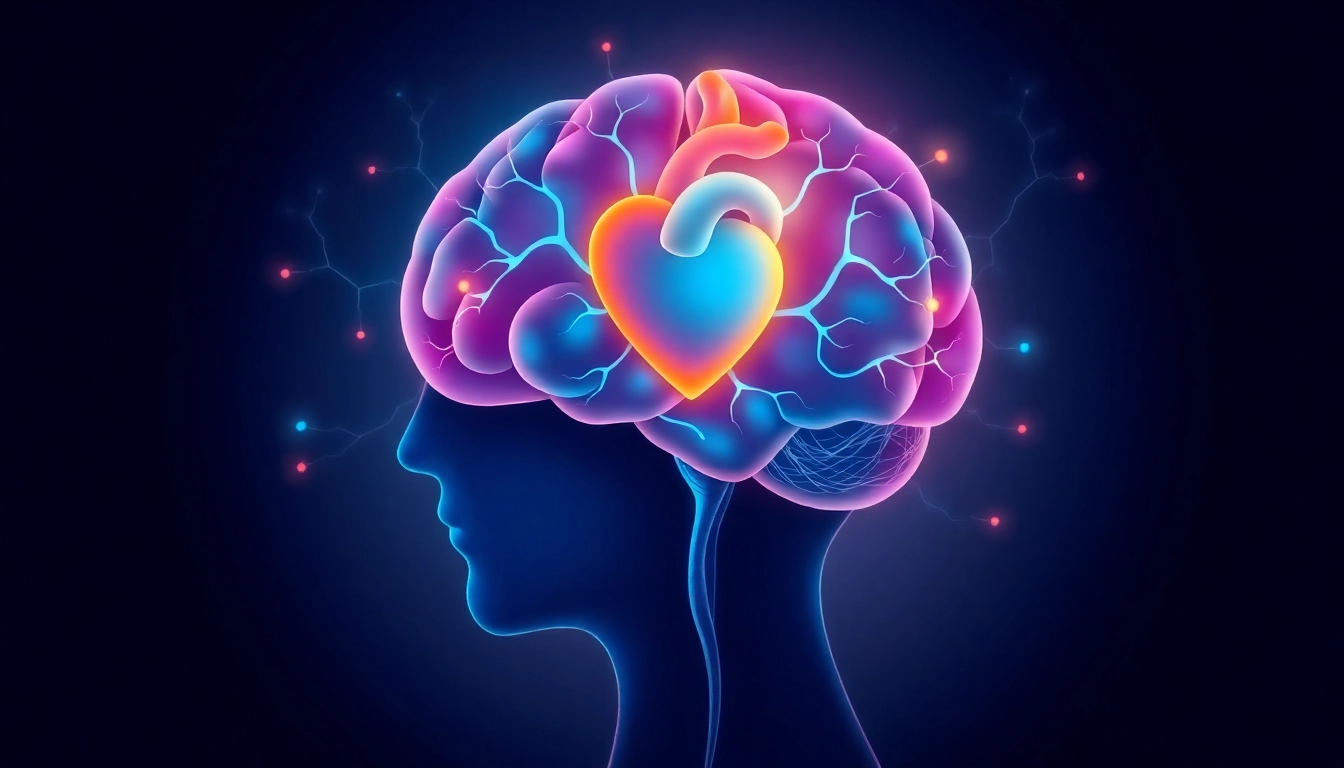 Visual representing 3 Brains Intelligence©™: head, heart, and gut collaboration enhancing decision-making and emotional mastery.
