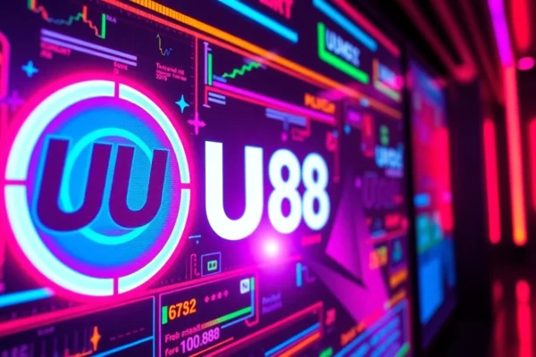 UU88: Your Guide to Safe and Exciting Online Gaming and Casino Experiences Engaging image of the UU88 brand logo in neon style, symbolizing online entertainment and security for users.
