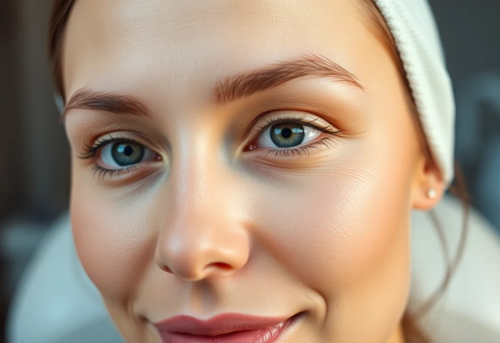 Botox Zürich treatment being performed by a professional, highlighting smooth skin and natural results in a modern cosmetic clinic environment.