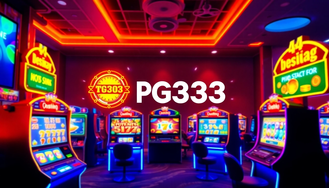 PG333 online slot game platform with bright graphics and user-friendly interface for engaging gambling experience.