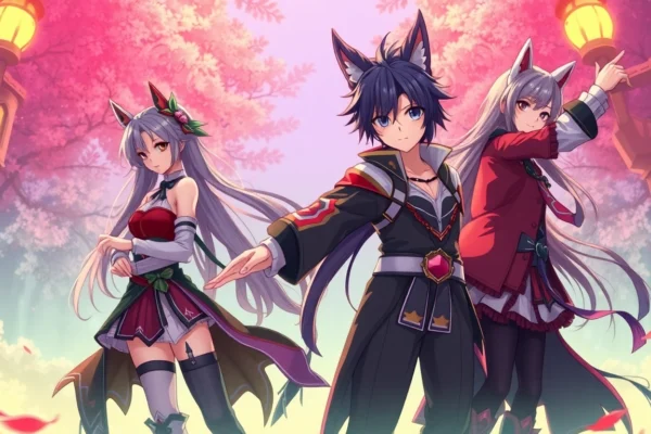 Hentai AI character engaging in customizable anime scene with vivid colors and detailed environment for immersive experience
