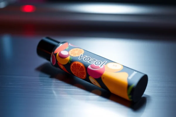 Vozol vape device showcasing vibrant flavors and sleek design, ideal for modern users seeking high-quality disposables.