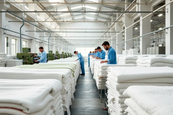 Visit the leading towel factory in Pakistan producing high-quality, eco-friendly towels with advanced manufacturing techniques.
