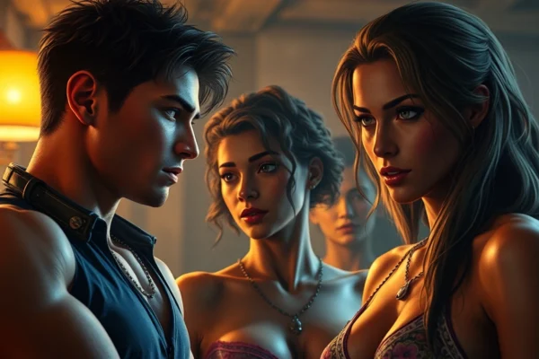 High-quality NSFW AI generator creates hyperrealistic adult images with detailed textures and expressive characters for immersive content.