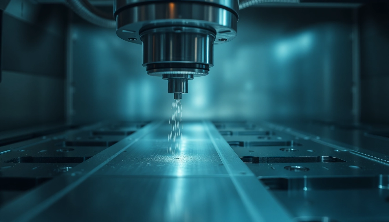 Professional frezowanie CNC aluminum process showcasing precision machining for custom