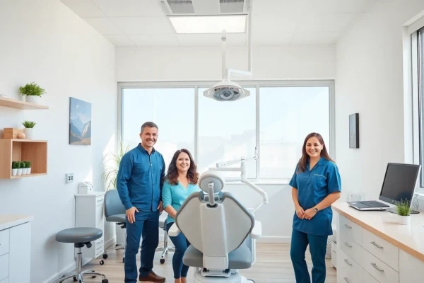 Ventura Bright Dental team providing friendly dental care in a welcoming clinic environment