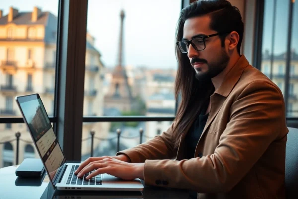 French freelance market growth with freelancers working in Paris and Lyon on digital projects