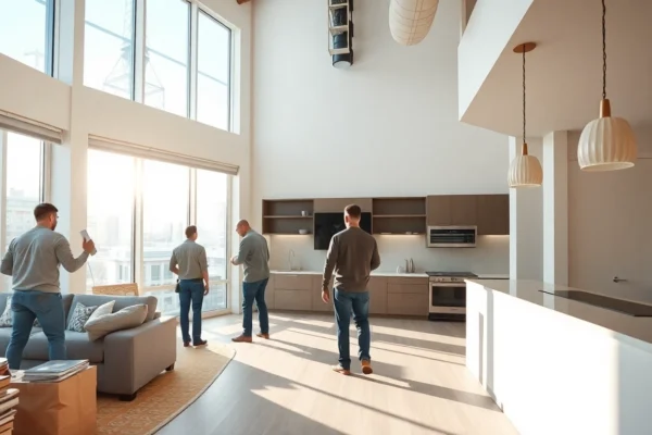 Professional renovation company Calgary transforming a home with skilled tradespeople and