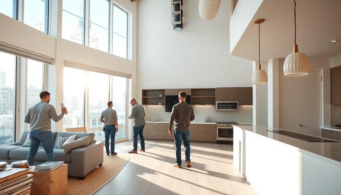 Professional renovation company Calgary transforming a home with skilled tradespeople and