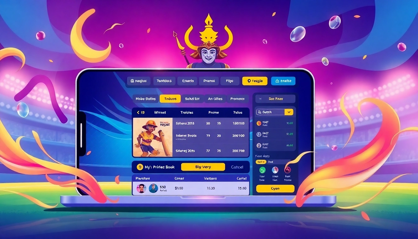 Mahadev book betting platform showing live cricket scores and betting options for Indian users