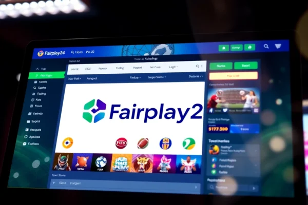 Fairplay24 online betting platform showcasing trusted sportsbook and casino options with secure