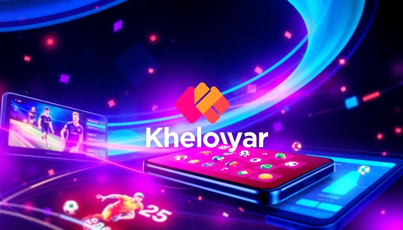 Kheloyar online gaming platform showcasing sports betting, casino games, and mobile app