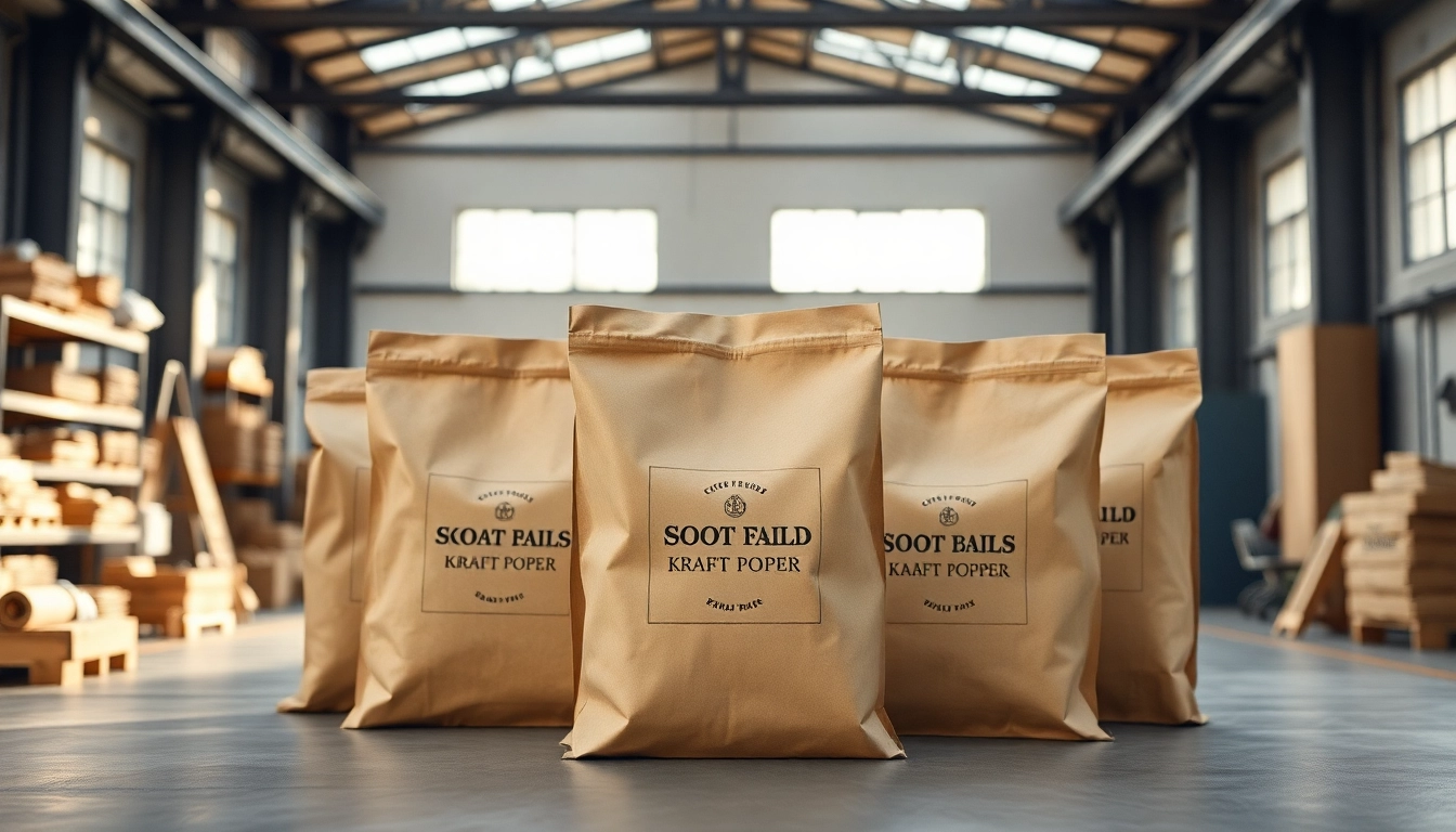 High-quality images of eco-friendly torba papierowa with custom branding for retail packaging