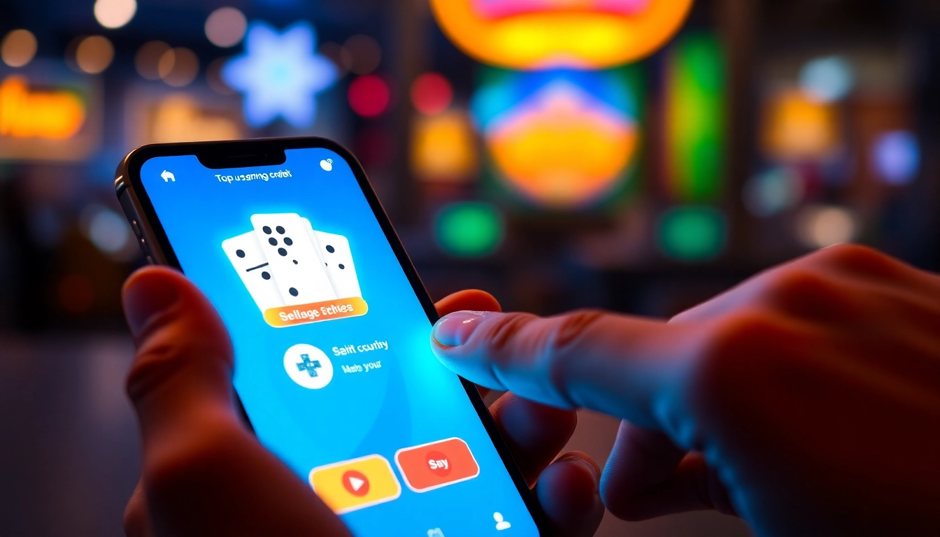 Top up domino game credits quickly and securely on mobile with a user-friendly digital platform
